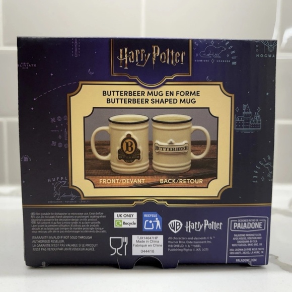 Harry Potter Butterbeer Mug, Official Licensed Collectible, NEW - Picture 4 of 4